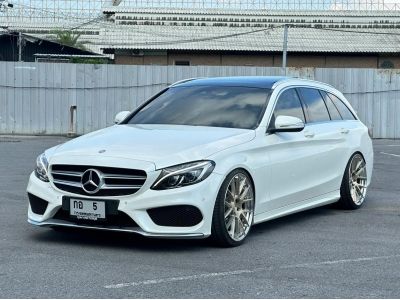 Benz C300 AMG Estate Bluetec Hybrid ปี 2015 ไมล์ 90,000 Km